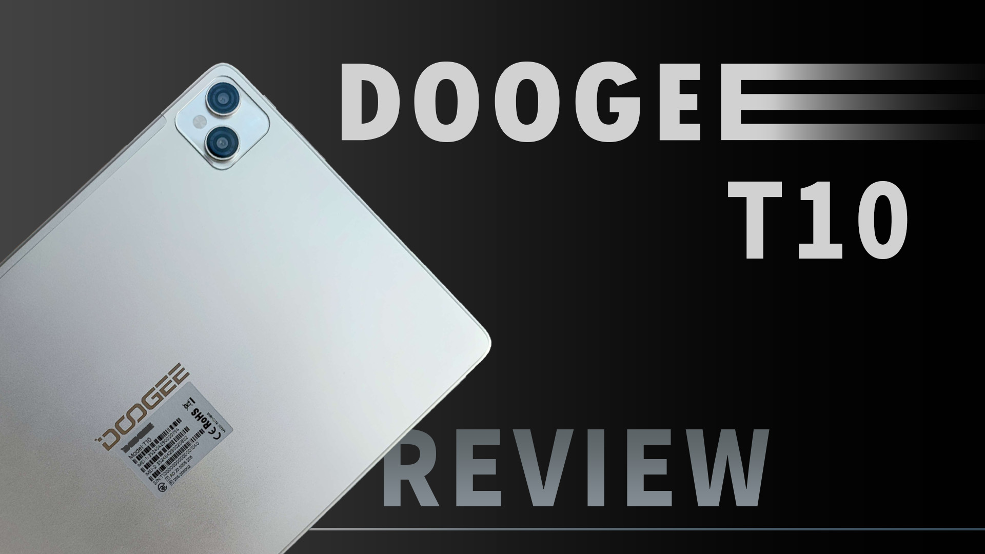 【Android タブレット 2023】DOOGEE T10 タブレット And